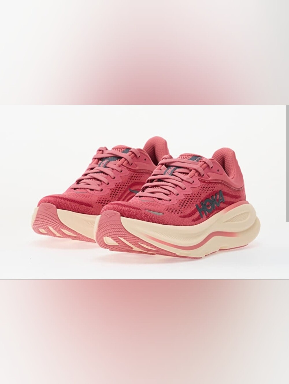 Hoka Bondi 9 Women's Lingonberry/ Cranberry Size 8.5B